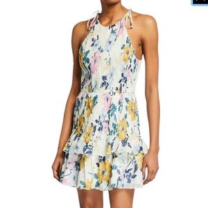 Neiman Marcus Floral Print Dress